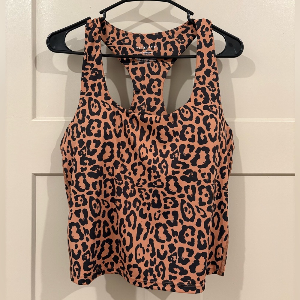 Vitality Leopard Print Tank Top